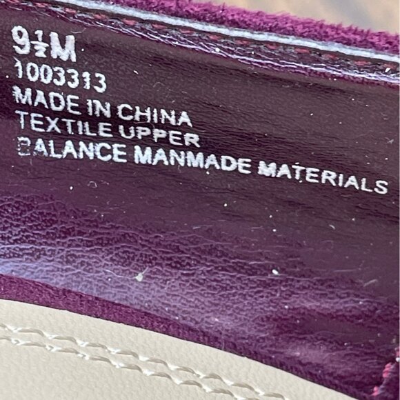 Naturalizer Merlot Fringe Womens Pumps 9.5M - Picture 8 of 11